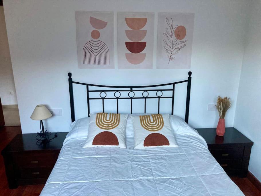 Apartamento Con Jardin Y Piscina Temporada Verano Privados Samieira المظهر الخارجي الصورة