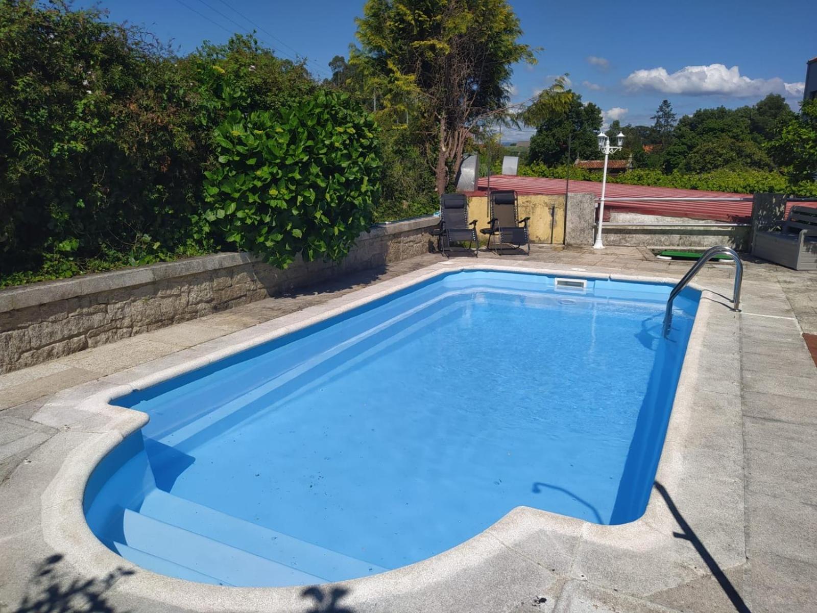 Apartamento Con Jardin Y Piscina Temporada Verano Privados Samieira المظهر الخارجي الصورة